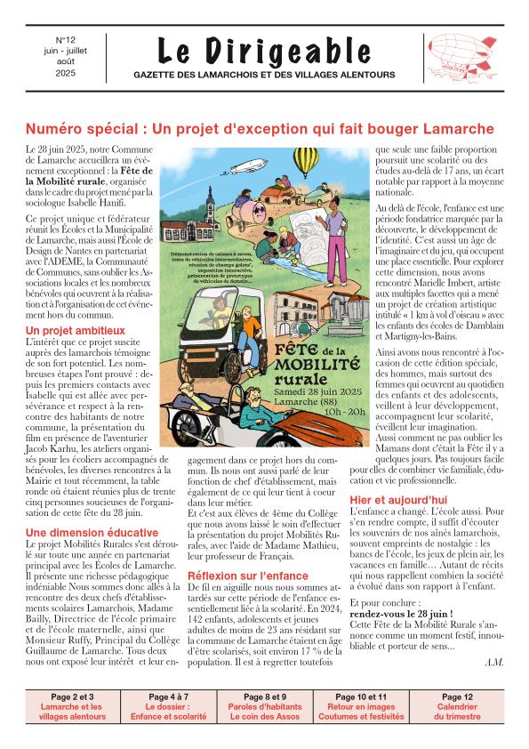 Dirigeable 1 Frontpage
