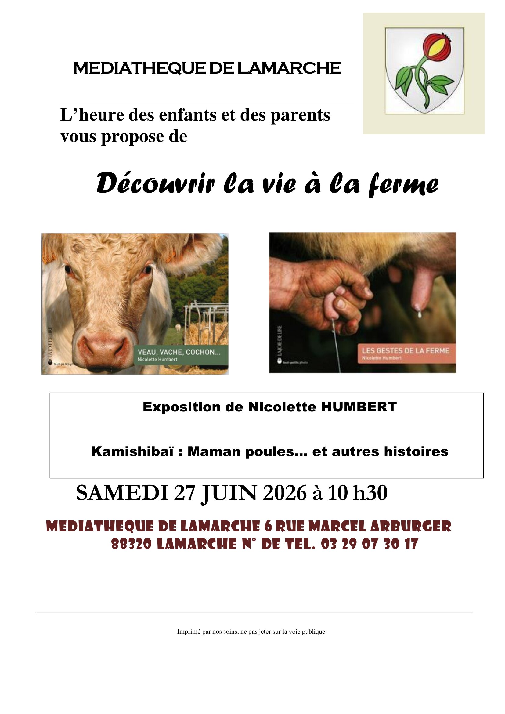 Heure des enfants juin 26 1