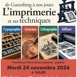 Causerie 24 Novembre 2026 